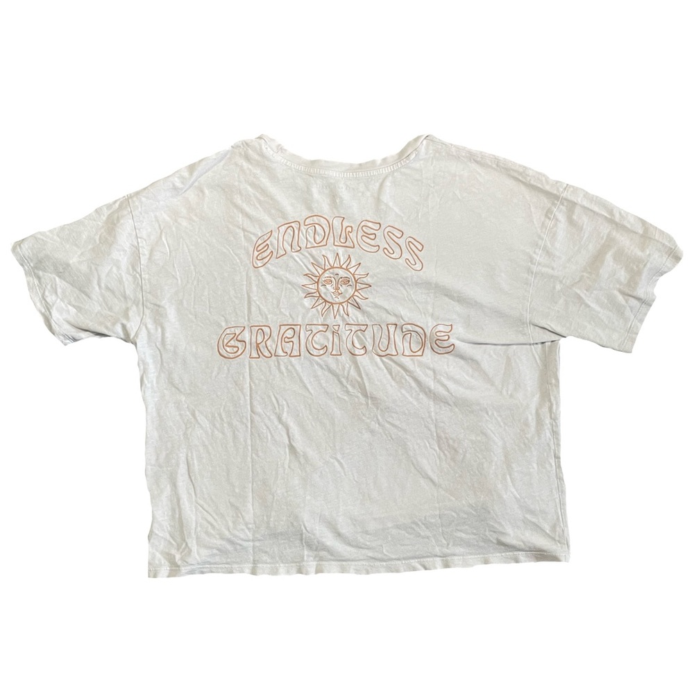 Marian Blue Abercrombie & finch sun design T-shirt size L